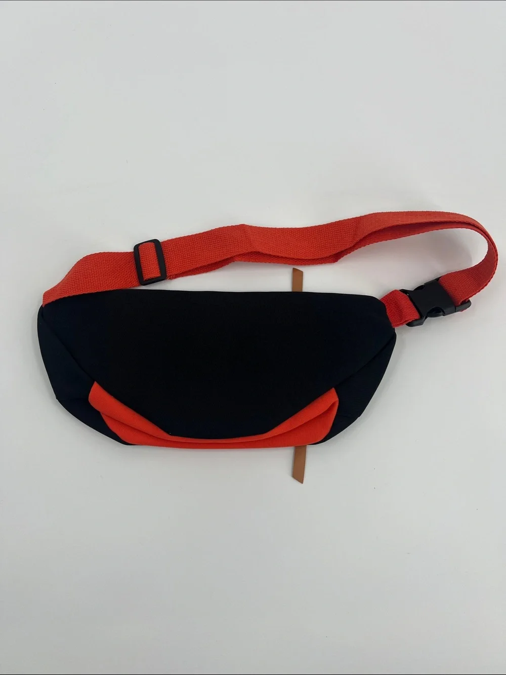 The North Face Black Belt Bag with Red Strap for Men & Women